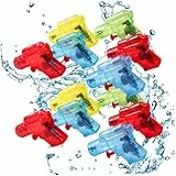 Kleine Wasserpistolen Mini-Spritzpistole Sommer-Strand-Wasserkampfspielzeug Schwimmbadspiel 50 STK. Zufällige Farbe Mini-Spritzpistole Wasserpistolen Mini-Wasser-Sommerspielzeug Wasserspielzeug