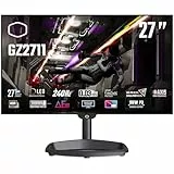 Cooler Master Tempest GZ2711 – 27' OLED-Bildschirm, WQHD (2560 x 1440) 240Hz, 0,03ms GtG, WOLED-Panel, 98,5% DCI-P3 (ΔE≤2, 10 Bit), KVM, RGB-Hintergrundbeleuchtung, DP 1.4, HDMI 2.1, USB Typ-C (96 W)