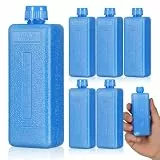 TOYANDONA 8 Stück Kühlakkus für Klimaanlagen: 4,5 Zoll Wiederverwendbare Kühlakkus für Luftkühler Und Lunchboxen, Gefrierblöcke für Kühltaschen, Reisen, Camping Und Outdoor-aktivitäten (blau)