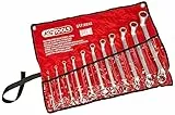 KS Tools 517.0222 CLASSIC Doppel-Ringschlüssel-Satz, gekröpft, 11-tlg. 6-32mm