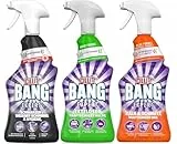 CILLIT BANG Expert Reiniger Set 3 x 750 ml – Universal Fettlöser, Kraftreiniger Kalk und Schmutz sowie Schimmel & Hygiene Reiniger
