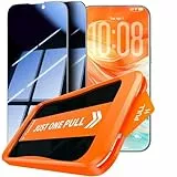 TORRAS Präzise für iPhone 17 Pro für Panzerglas Sichtschutz [TOP 9H+ Bruchsicheres] Schutzfolie iPhone 17 Pro Folie Dauerhaft 9H+ Schutzglas [Full Screen], 0 Blasen Einbaurahmen, 2 Stück