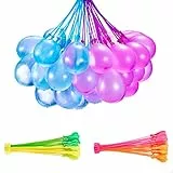 COLORBABY 47134 Wasserballons Bunch O Balloons mit Pumpe und Schnellfüllung x 100, Füllen und Schließen in 60 Sekunden, Wasserballons, Wasserspiel für Kinder, Wasserballons schnell befüllen