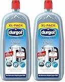 durgol Universal Schnell-Entkalker für Küchengeräte (1500ml) - Entkalker für Wasserkocher, Wasserhahn, Töpfe, Spülkasten, Waschmaschinen, Dampfgarer etc. - Anti Kalklöser flüssig - Flüssigentkalker