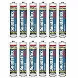 12x Soudal Soudaflex 40FC schwarz 310ml | PU-Dichtstoff | Klebstoff | PU-Kleber | Abdichtung | PU-Mastic | 12 Stück