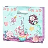 Susy Card 40050577 Partytasche Mermaid Set groß, 1 Stück, Mehrfarbig