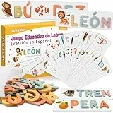 Joozmui Juegos Educativos Niños 3 4 5 6 7 8 Años, Juguetes Niños 3-8 Años (Versión en español) (B)