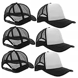 COHEALI 10 Stück Blanko-baseballkappen Zum Bedrucken Von Sublimationshüten Trucker-mützen in Großpackungen