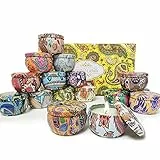 16 Stück Duftkerzen Geschenkset, Topsics 2.8OZ Duftkerze Set für Frauen Natürliches Soja Wachs, Aromatherapie Kerzen Set für Muttertag, Weihnachten, Valentinstag, Duftkerze Vanille/Lavendel