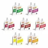 Dextro Energy Liquid Gel Mix Pack - 14x60ml (14er Pack) - Energielieferant mit Zusatz von Natrium, Koffein oder Vitaminen