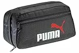 PUMA Kulturbeutel, Kulturtasche zum Aufhängen, Damen & Herren Badetasche, Statement Deluxe Edition, Kosmetiktasche, Schwarz