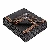 Xrdbfd Schwarzes Schattennetz, 85% Sonnenschutzstoff, Mesh-Plane, Verstärktes Schattiernetz Zum Schutz Von Pflanzen/Blumen/terrassen, Wasserdichtes Sonnensegel Für Außenbereich,3x7m(10 * 23ft)