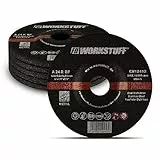 Schruppscheiben │ 5 Stück │ Ø 125 x 6.0 mm │ für Trenn- oder Winkelschleifer │ Schleifmopteller │Schleifscheiben │ Für Stahl & NE-Metall