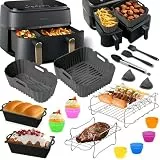 Heißluftfritteuse Zubehör für Philips Dual Airfryer 3000-5000 Serie 9L
