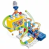 Vtech Marble Rush - Build & Store Box Set M400 – Interaktive Murmelbahn mit spannenden Bahnelementen und verschiedenen Aufbaumöglichkeiten – Für Kinder von 4-12 Jahren