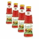 PANTAI Süße Chilisauce - zuckerfrei, 200ml/215g (Packung mit 4)