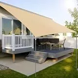 Sonnensegel 3x4m, Sonnenschutz Wasserdicht Windschutz Sonnensegel UV Schutz 99% Sunsegel mit Ösen Schnelle Wärmeableitung Hohen Zugkräften Standhalten Maschinenwäsche für Balkon Terrasse Garten