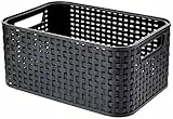 Curver Aufbewahrungsbox, Polypropylene, anthrazit, 28.5 x 19.4 x 13 cm