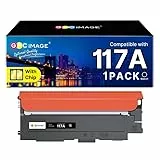 GPC IMAGE 117A Toner Set Kompatible für HP 117A für Toner HP Color Laser MFP 178nwg 179fwg 178nw 179fnw 150nw 150a 150nw 178 179 W2070A (Schwarz, 1er-Pack)