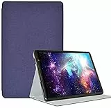 C/N Hülle für Facetel Q3 Pro, Ultra Schlank Schutzhülle Etui mit Standfunktion Smart Case Cover für Facetel Q3 Pro 10 Zoll Tablet, Blau