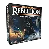 Fantasy Flight Games, Star Wars: Rebellion, Grundspiel, Expertenspiel, Brettspiel, 2-4 Spieler, Ab 14+ Jahren, 180+ Minuten, Deutsch, Schwarz
