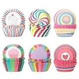 AiQInu Muffinförmchen Papier- 300 Stück Muffins Backförmchen, Hitzebeständig, Ideal für Cupcakes und Muffins, für Deko Cupcake Hochzeit, Party, Geburtstag, Feier
