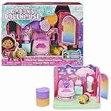 Gabby‘s Dollhouse Deluxe Raum, Sweet Dreams, Schlafzimmer mit Kuschelkatze (engl. Pillow Cat), 3 Möbelstücken und 2 Überraschungsboxen mit Zubehörteilen, geeignet für Kinder ab 3 Jahren