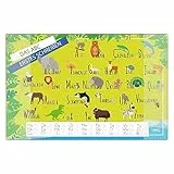 Schreibtischunterlage / Größe: 58,5x38,5cm / 'Alphabet ABC'