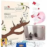 Soko Unvergessen | Fall 2: DER UNBEKANNTE - Krimispiele für Zuhause | Mordfall lösen, Detektivspiel, Tatortspiel | Krimispiel für 1-6 Personen | Escape Room Spiel ab 14 Jahre