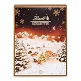 Lindt Schokolade | Edelbitter Adventskalender 2025 | 250g | Adventskalender mit 24 süßen festlichen Überraschungen aus Edelbitterschokolade | Schokolade für die Weihnachtszeit