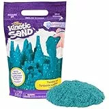 Kinetic Sand - Petrolfarbener Sand mit Glitzer im Beutel, 907 g, original magischer Sand aus Schweden für Indoor-Sandspiel, für Kinder ab 3 Jahren, fördert Feinmotorik, wiederverschließbar