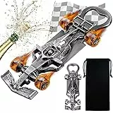 LKKCHER Rennauto Bierflaschenöffner, Rennauto Geschenk, Einzigartiges Biergeschenk für Männer, Neueste Auto Flaschenöffner, Neuheit Vatertag Geschenk Geburtstagsgeschenk für ihn Vater Mann Opa Freund