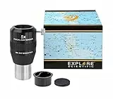 Explore Scientific Fokal Extender 5x 31,7mm/1.25' Barlowlinse zur Erhöhung der Brennweite für Teleskope