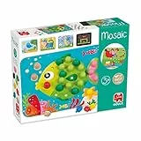 Jumbo Spiele D53136 - GOULA Mosaik Spiel Holzspielzeug für Kleinkinder, Ab 3 Jahren