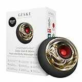 GESKE SmartAppGuided™ Sonic Cool & Warm Face & Body Massager | 9 in 1 | Elektrisches Massagegerät | Gesicht & Körper | Batterielose Wärme- & Kühltechnologie | Straffend, entspannend & abschwellend