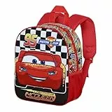 Disney Cars 3 Racer-Elite 3D Rucksack, Rot, 25 x 30 cm, Kapazität 7 L