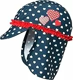 Playshoes Badekappe Kopfbedeckung Unisex Kinder,Herzchen,53