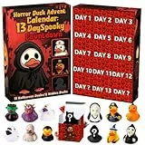 Funewest Adventskalender Enten – 13 Tage badeenten Weihnachtskalender, Einzigartige Gummienten, Origineller Adventskalender Geschenk für Kinder, Teenager, Erwachsene