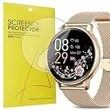 Blueshaweu Schutzfolie Kompatibel für RUXINGX Smartwatch G35, HD klar Flexible TPU Displayschutzfolie für RUXINGX G35 / BANLVS G35 /XINGHESF G35 Smartwatch (6 Pack)