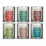 Venandi Animal Premium Nassfutter für Katzen, Probierpaket III, Huhn, Pute, Rind, Huhn + Kaninchen, Kalb, Truthahn, 6 x 800 g, getreidefrei und naturbelassen, 4.8 kg