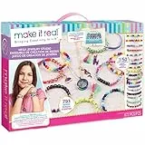 Make It Real 2901515 Mega Schmuckset, DIY, Bastelset Schmuckdesign, Ketten und Armbänder selbst basteln, Kreativ-Kit für Kinder