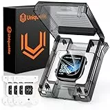 UniqueMe für Apple Watch 46 mm Displayschutz, 4 Stück Schutzfolie für iWatch Series 11/10, Staub-und Blasenfrei, HD TPU Folie, [Einfache Installation]