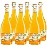 VALENSINA - Secco Orange | Prickelnder Fruchtwein-Secco mit erfrischender Kohlensäure, perfekt als Aperitif oder Cocktail. Inhalt: 6x 0,75l und 7% vol.