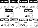 Varta Uhrenbatterie V321 im 10er Pack by