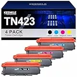 TN423 Tonerkassette Kompatibel für Brother TN-423 TN-421 Toner MFC-L8690CDW MFC L8690CDW HL-L8260CDW HL-L8360CDW MFC-L8900CDW DCP-L8410CDW DCP-L8410CDN TN-423BK (Schwarz Cyan Gelb Magenta, 4er-Pack)