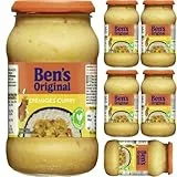 Ben's Original Cremiges Curry Soße Sauce 400 gramm x 6 STÜCK