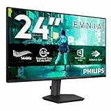 Philips Evnia 24M2N3200NF - 24 Zoll Full HD Gaming Monitor, 144 Hz, 1 ms MPRT, FreeSync, G-Sync comp. (1920x1080, HDMI 2.0, DisplayPort 1.4) schwarz