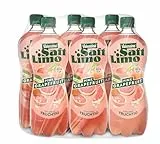 Valensina SaftLimo Pink Grapefruit, 6 x 0,75l, Limonade mit 20% Fruchtgehalt