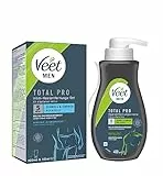 Veet Gesamtkörper Haarentfernungsset für den Intimbereich und empfindliche Haut 150ml (100ml & 50ml) - Enthaarungscreme für Männer für Haarentfernung in 5-10 Minuten 400 ml