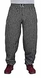 ESRA Bodybuilding Hose Herren Bodybuilder Hose Sporthose lang Herren Fitness Hose Jogginghose Herren grau Sport-Hose Fitnesshose gestreift SP01